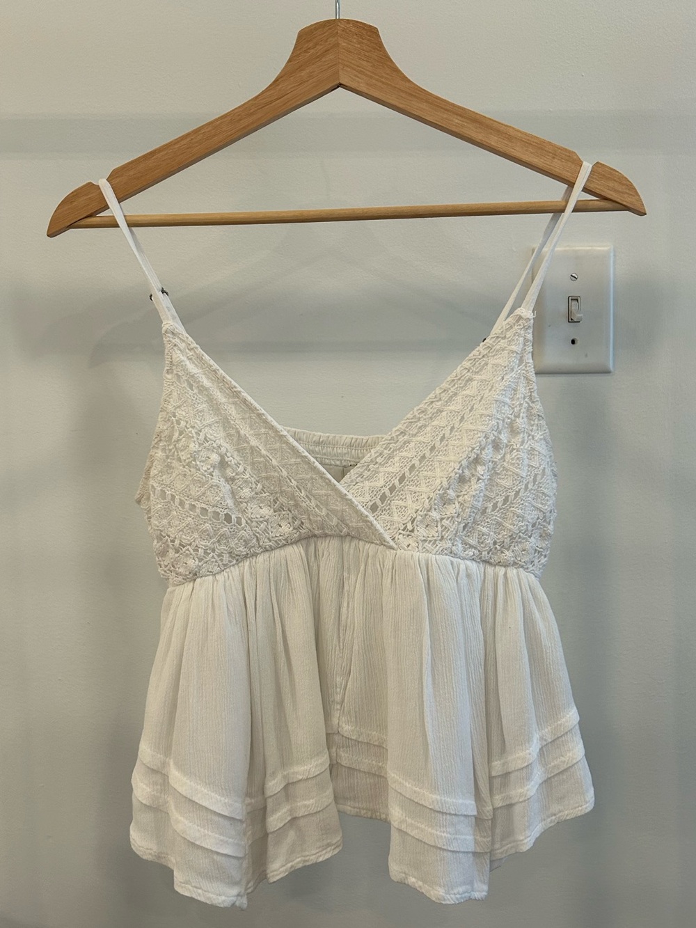 Hollister Crochet Cami Top